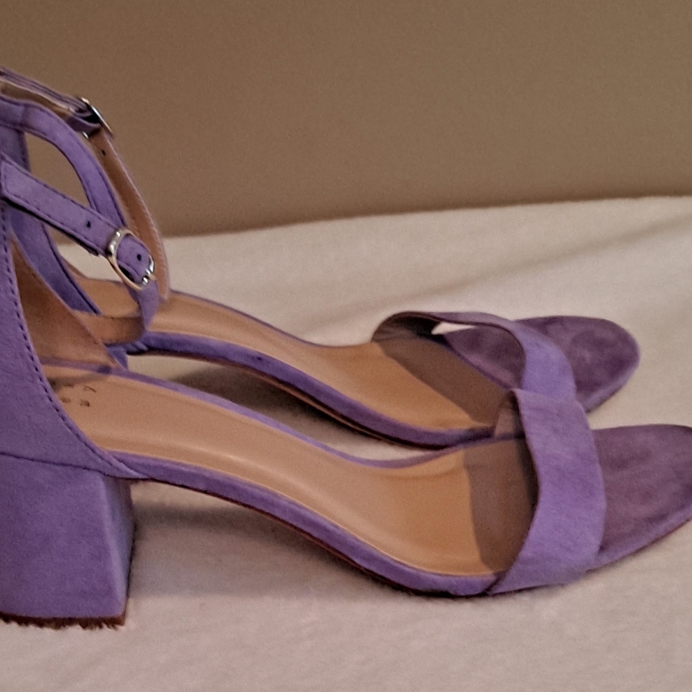 A New Day Lilac Sandals Sz 11 - Picture 5 of 8